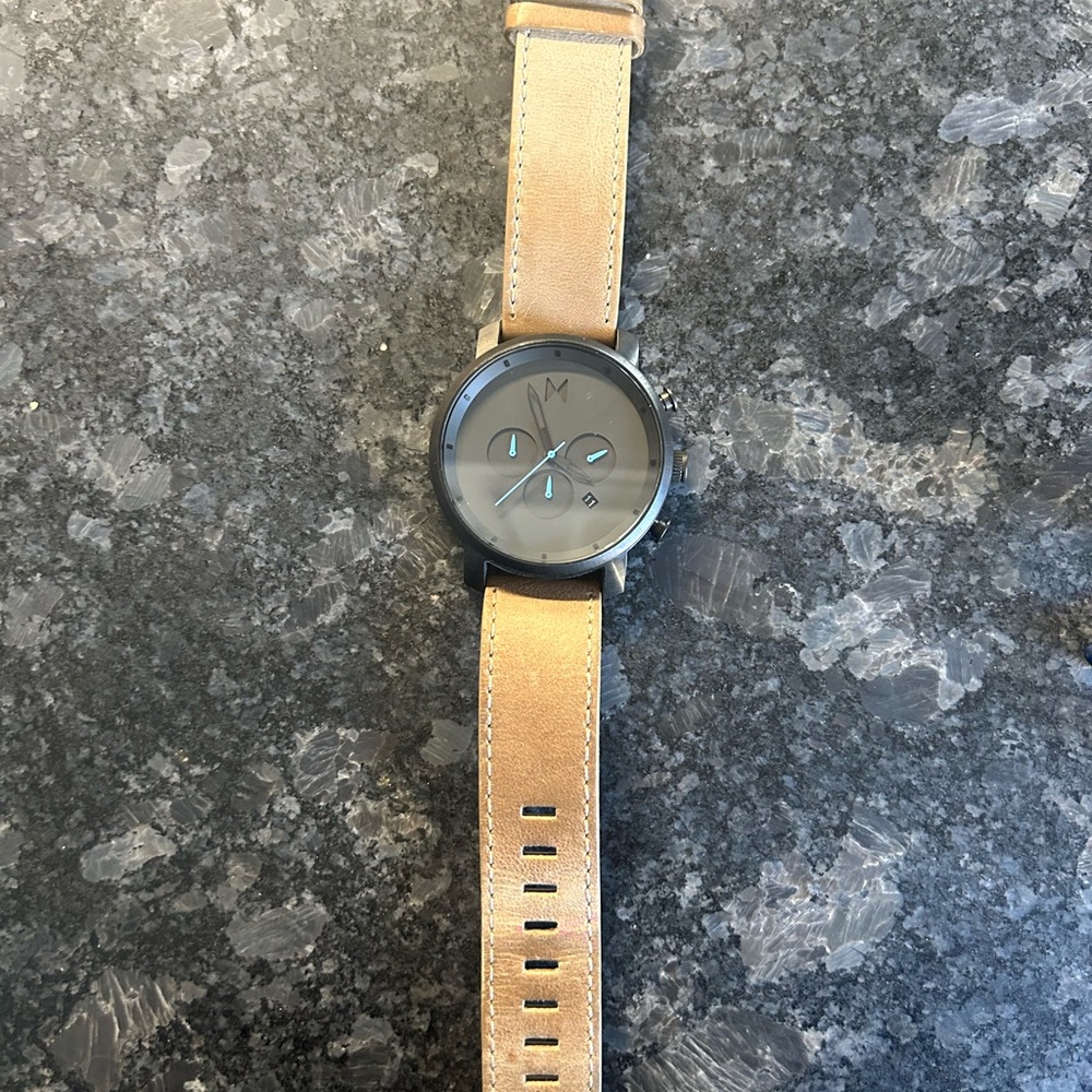 Used Movement MVMT Mens Watch in Tan